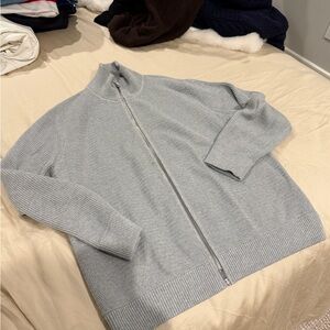 Theory mens zip sweater size XL